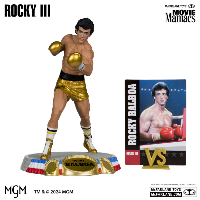 McFarlane Movie Maniacs Rocky Balboa (Rocky III Version)