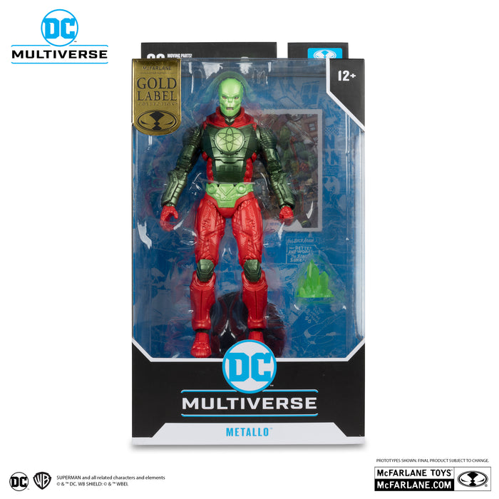 DC Multiverse Exclusive Gold Label Metallo