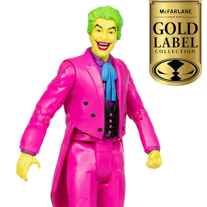 DC Multiverse Exclusive Gold Label Batman: Classic TV Series Joker (Black Light Edition)