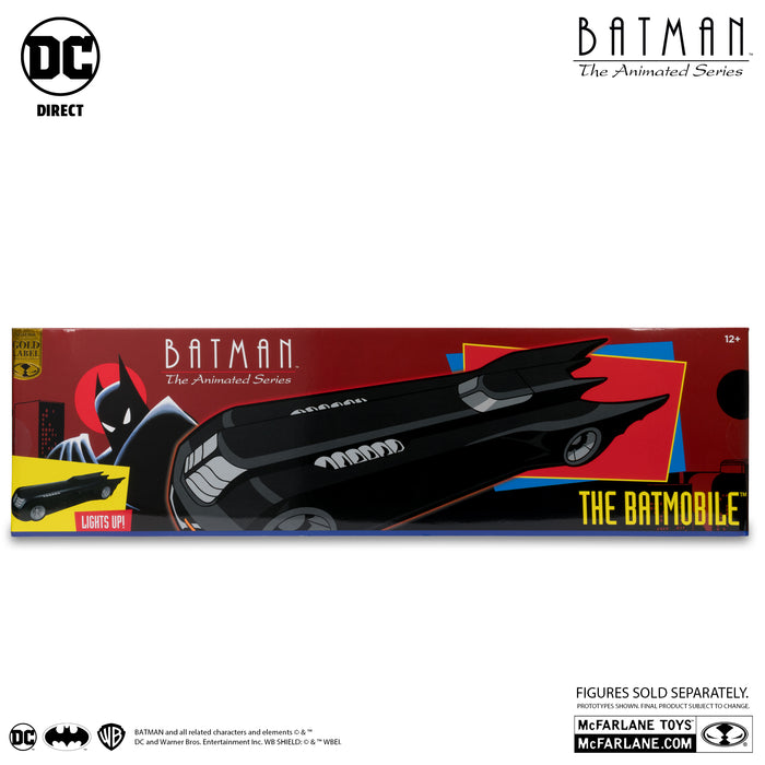 DC Direct Batman The Animated Series Exclusve Gold Label Batmobile