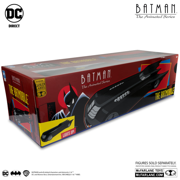 DC Direct Batman The Animated Series Exclusve Gold Label Batmobile