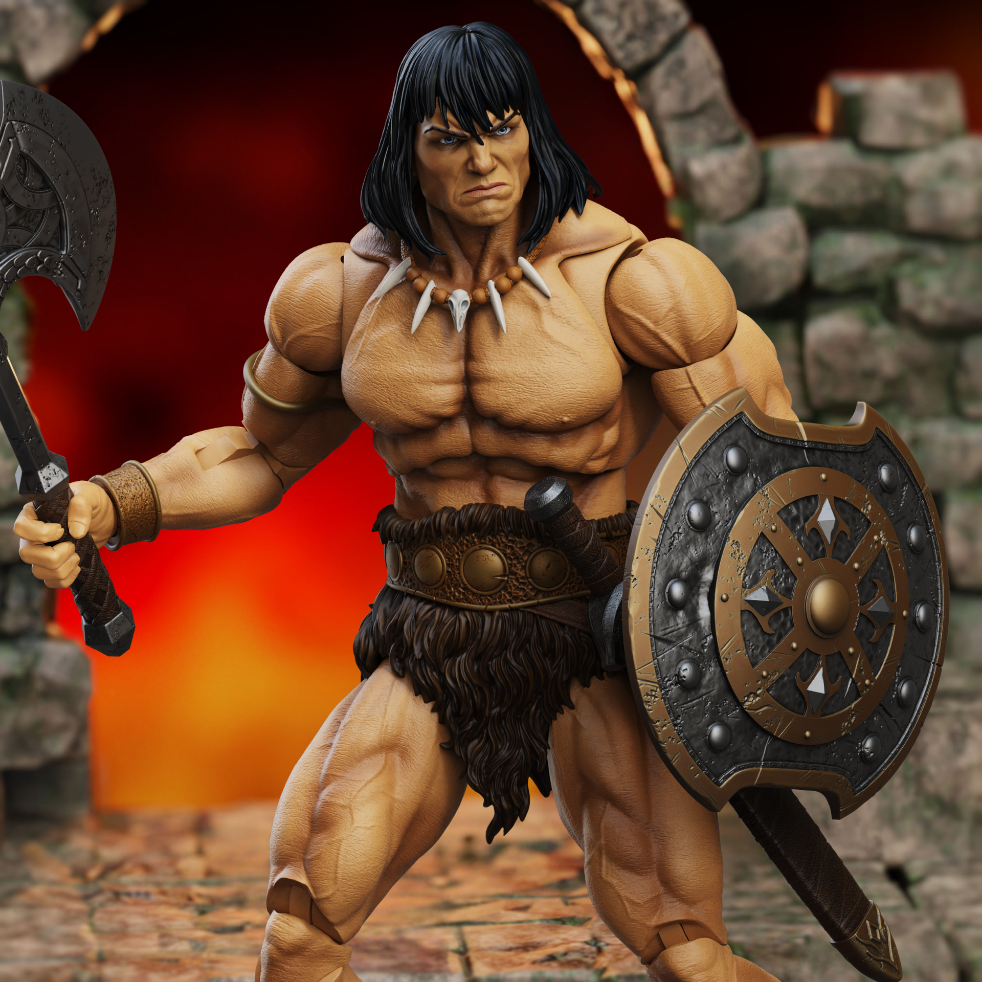 Boss Fight Studios Epic H.A.C.K.S. 1:12 Scale Conan 