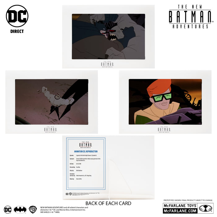 DC Direct New Batman Adventures Batman, Mutant Leader & Robin 3-Pack (Legends of The Dark Knight)