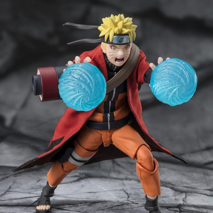 S.H.Figuarts Premium Bandai Exclusive Naruto: Shippuden Naruto Uzumaki (Sage Mode Savior of Konoha)