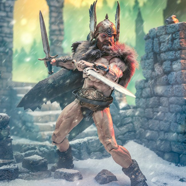 Frank Frazetta ICON Collectibles Norseman (1:12 Scale)