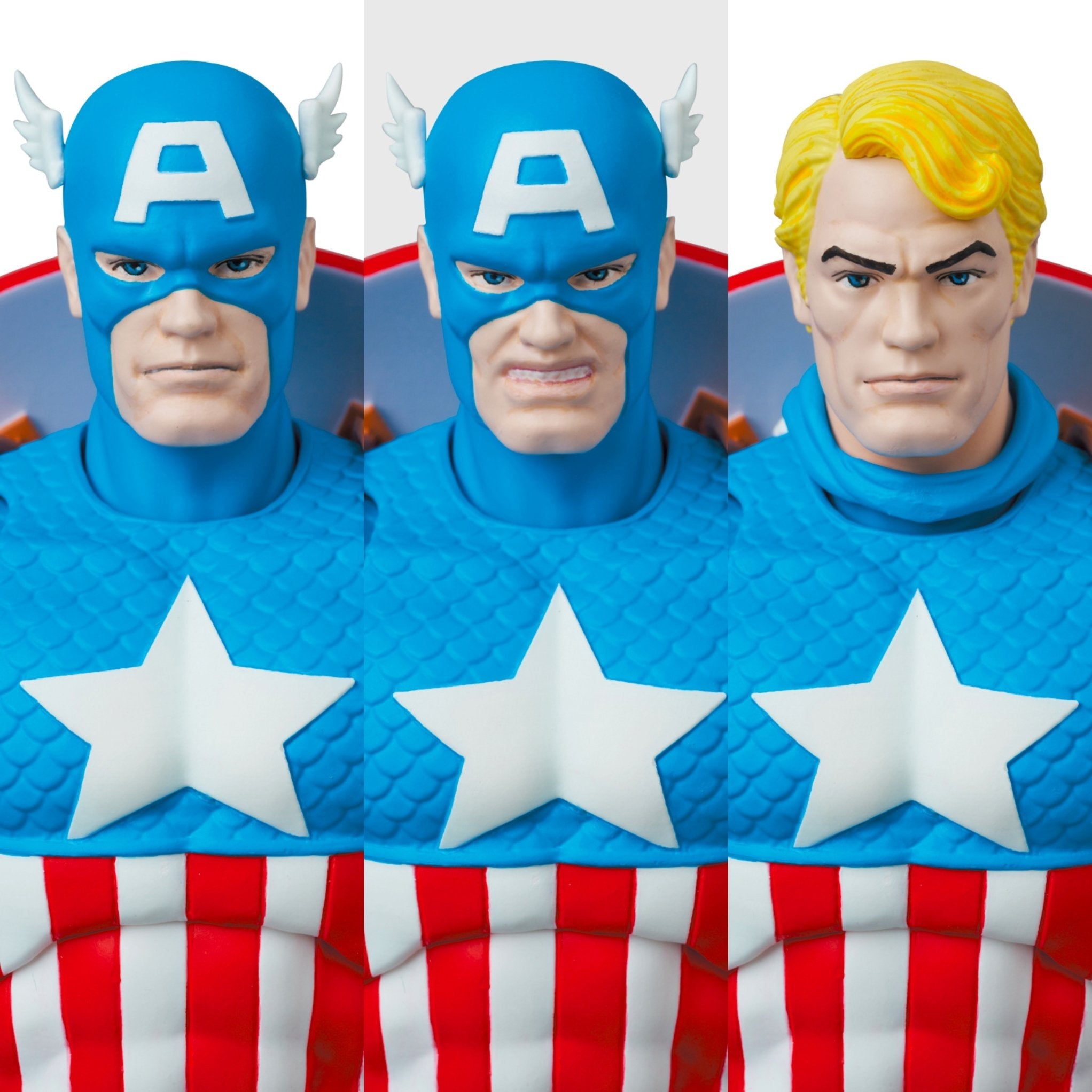 アメコミ MAFEX CAPTAIN AMERICA COMIC Ver. m Amazon.com: MEDICOM Toy MAFEX Captain-America(Comic Ver.) Action