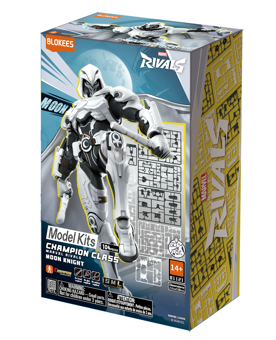 Blokees Champion Class Marvel Rivals CC10 Moon Knight – Nerdzoic Toy Store