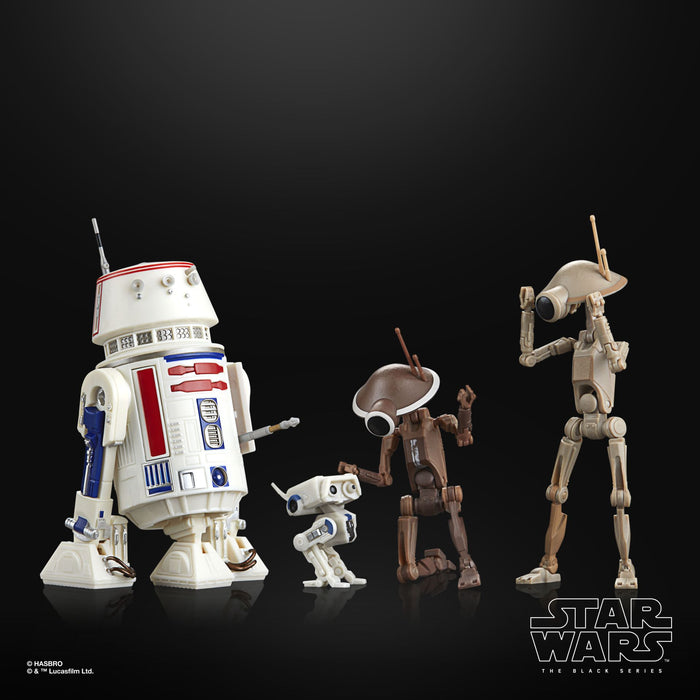 Star Wars Black Series Exclusive R5-D4, BD-72 and Pit Droids 3-Pack