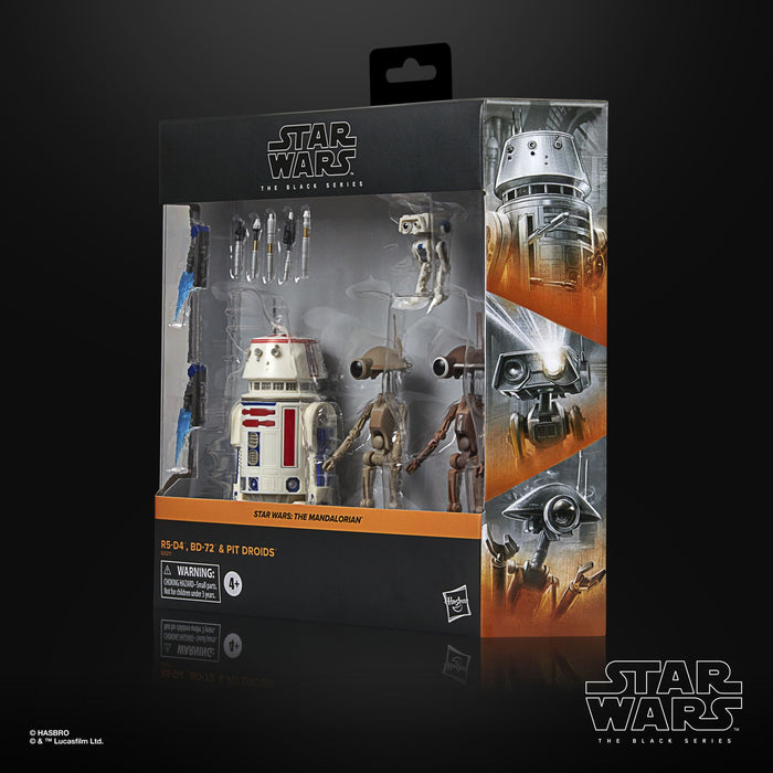 Star Wars Black Series Exclusive R5-D4, BD-72 and Pit Droids 3-Pack