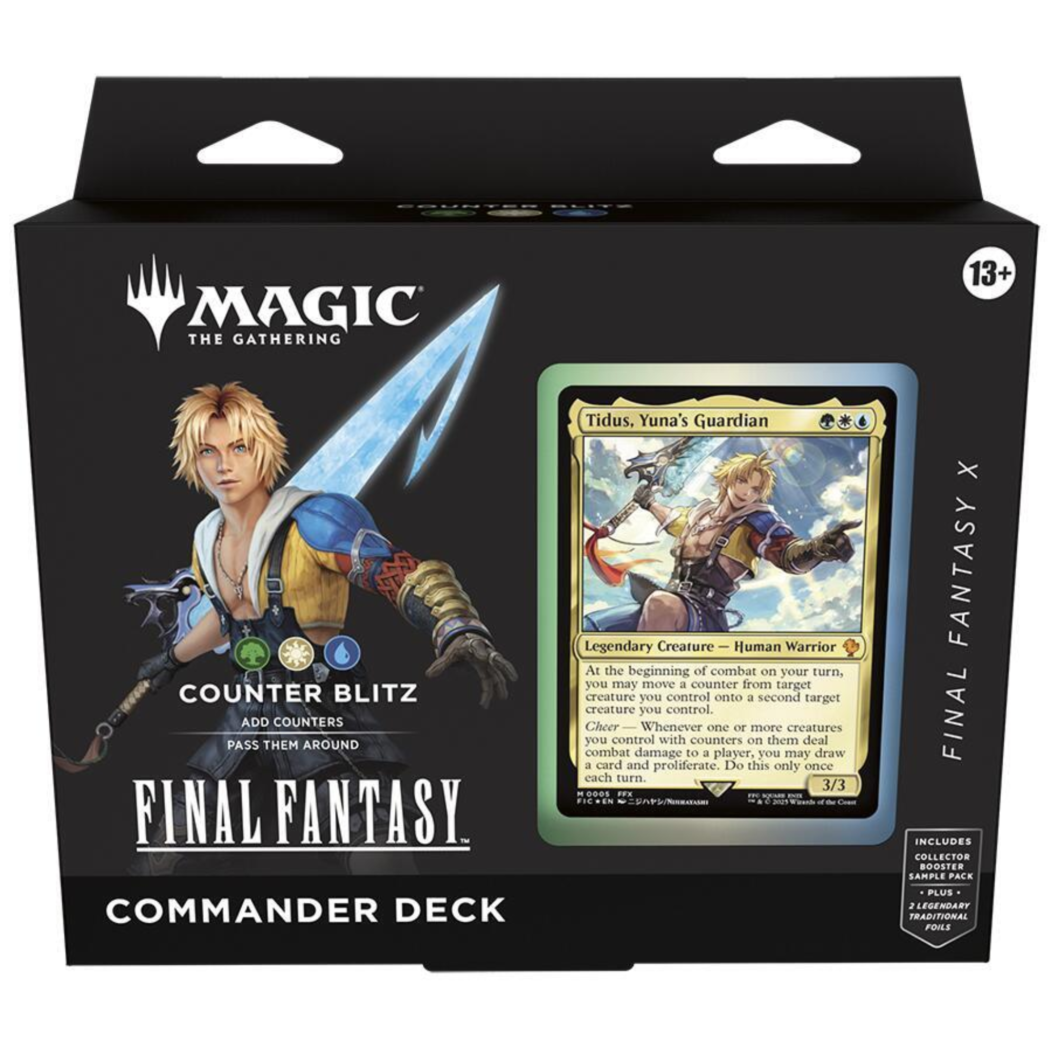 Magic: The Gathering - Universes Beyond: Final Fantasy - Final Fantasy X Counter Blitz Commander Deck - Trading Card