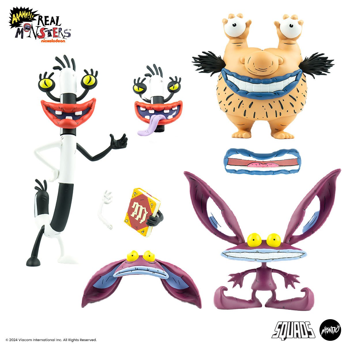 real monsters toys Mondo Aaahh!! Real Monsters Figure Set