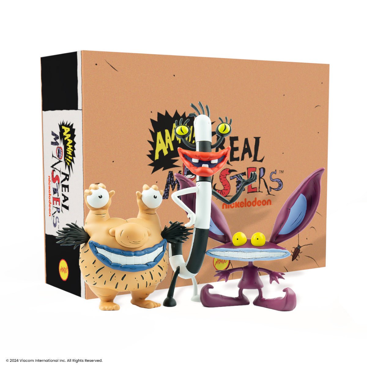 real monsters plushies Mondo Aaahh!! Real Monsters Figure Set