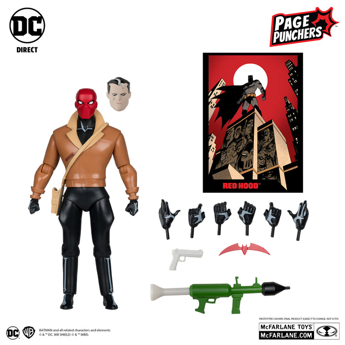 DC Direct Page Punchers 6" Red Hood (Batman: The Adventure Continues)