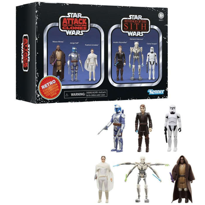 Star Wars Retro Collection Star Wars Episode II & III Multipack