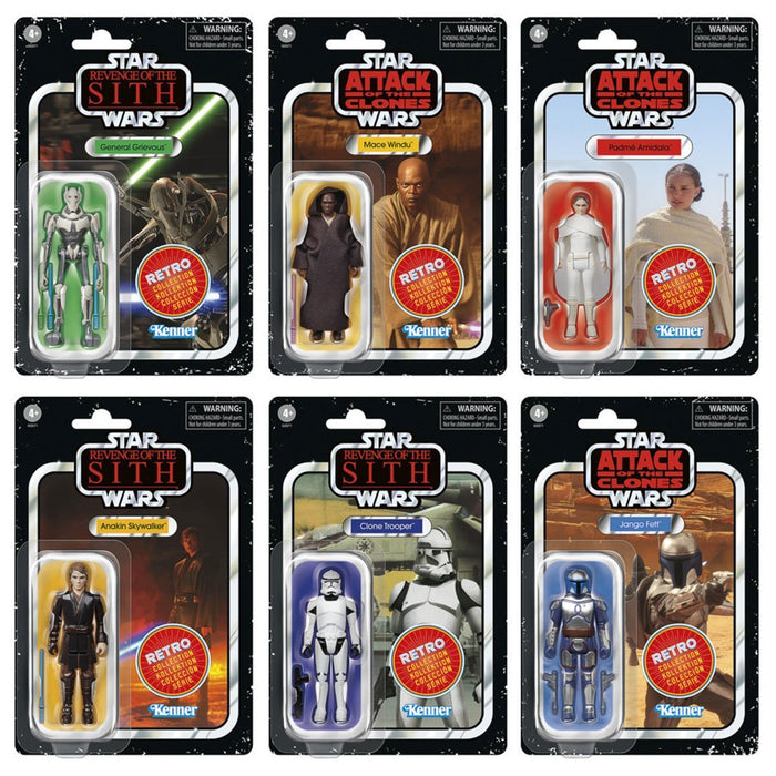 Star Wars Retro Collection Star Wars Episode II & III Multipack