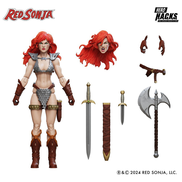 Boss Fight Studio Hero H.A.C.K.S. Red Sonja (1:18 Scale)