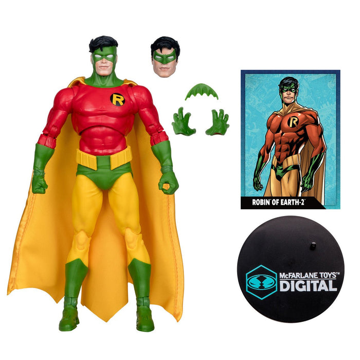 DC Direct Crisis on Infinite Earths Robin (Earth-2) with McFarlane Toys Digital Collectible