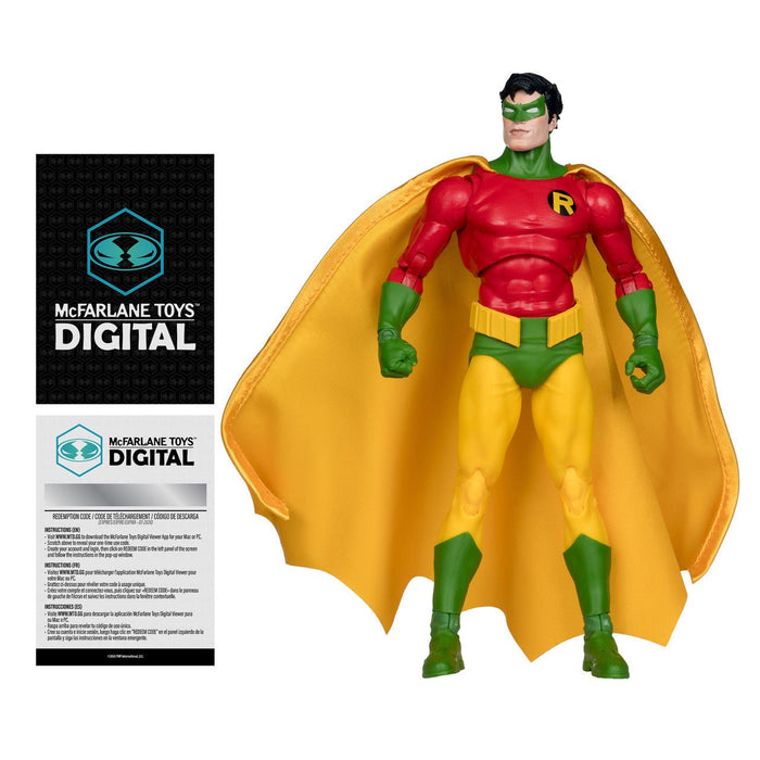 DC Direct Crisis on Infinite Earths Robin (Earth-2) with McFarlane Toys Digital Collectible