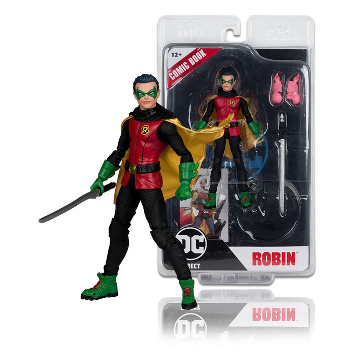 McFarlane Toys - DC Direct Page Punchers, Figurina di Robin (Batman: Reborn) 17,8 cm con fumetto McFarlane Toys - DC Direct Page Punchers, Figurina di Robin (Batman: Reborn) 17,8 cm con fumetto