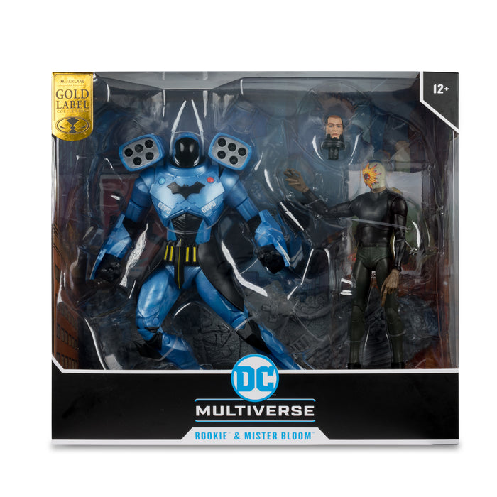 DC Multiverse Exclusive Gold Label Rookie & Mister Bloom Mega Fig