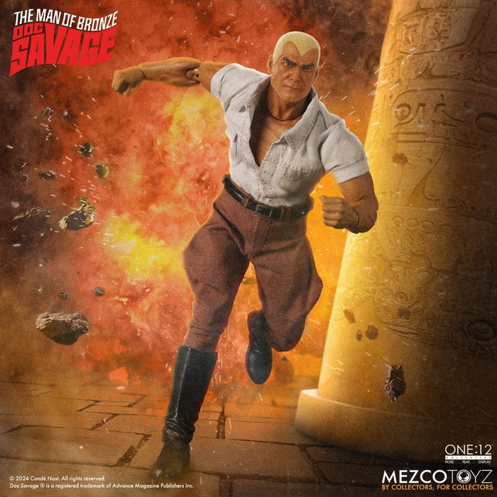 Doc Savage: The Man of Bronze Mezco One:12 Collective Doc Savage (Deluxe Edition)