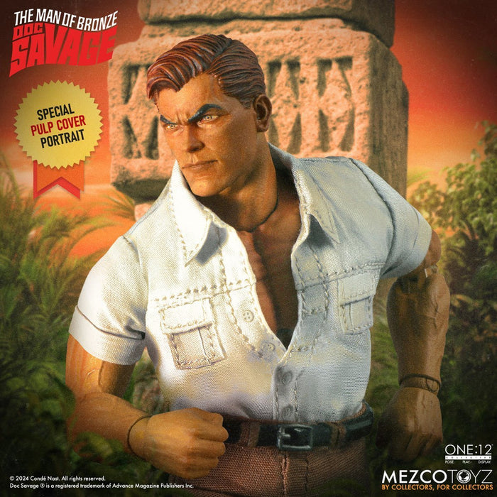 Doc Savage: The Man of Bronze Mezco One:12 Collective Doc Savage (Deluxe Edition)