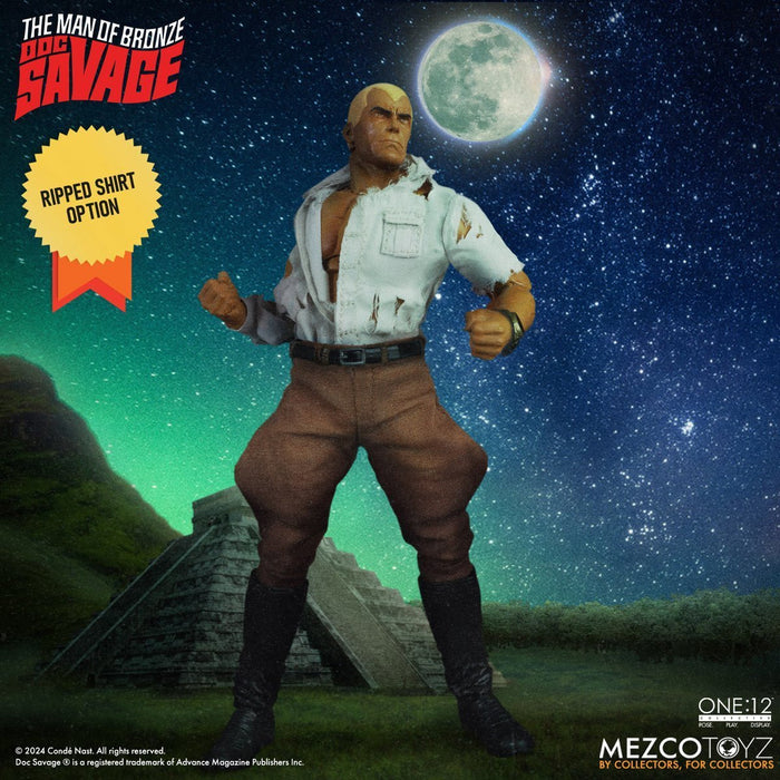 Doc Savage: The Man of Bronze Mezco One:12 Collective Doc Savage (Deluxe Edition)