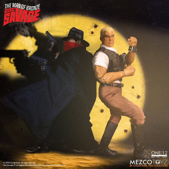 Doc Savage: The Man of Bronze Mezco One:12 Collective Doc Savage (Deluxe Edition)