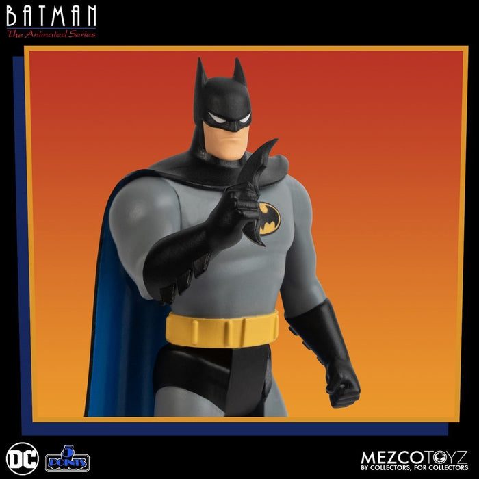 Mezco 5 Points Batman: The Animated Series  Deluxe Set of 4