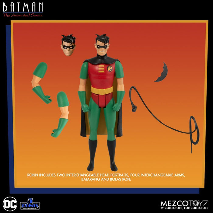 Mezco 5 Points Batman: The Animated Series  Deluxe Set of 4