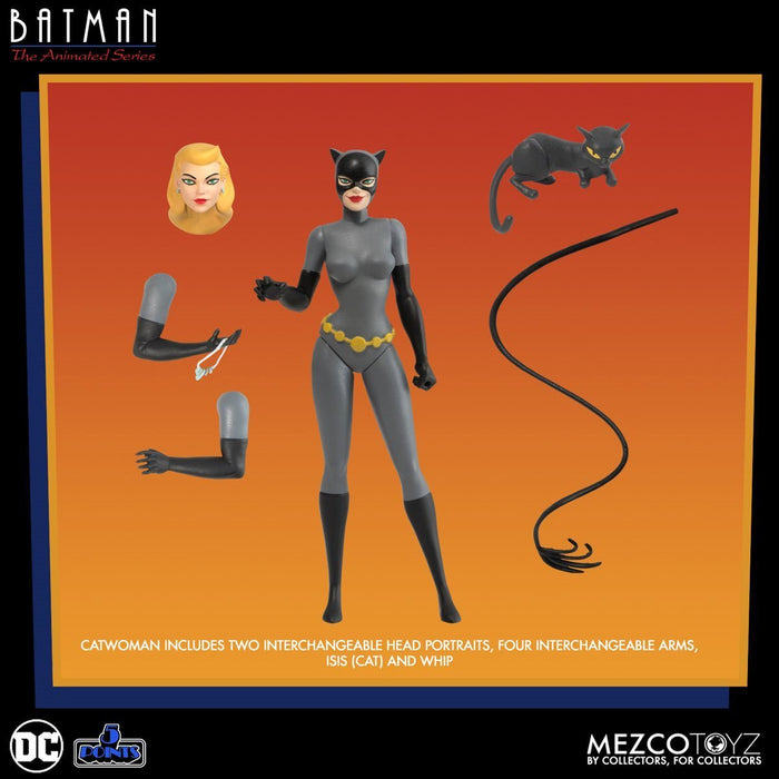 Mezco 5 Points Batman: The Animated Series  Deluxe Set of 4