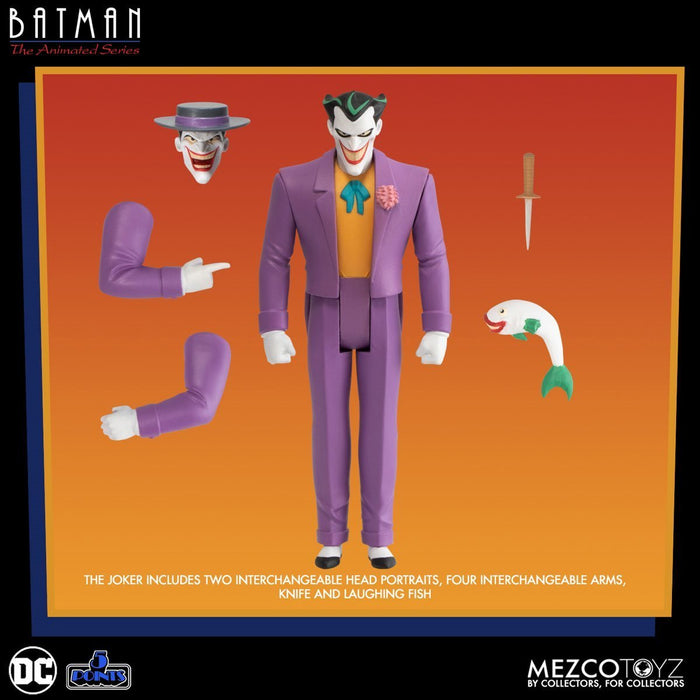 Mezco 5 Points Batman: The Animated Series  Deluxe Set of 4