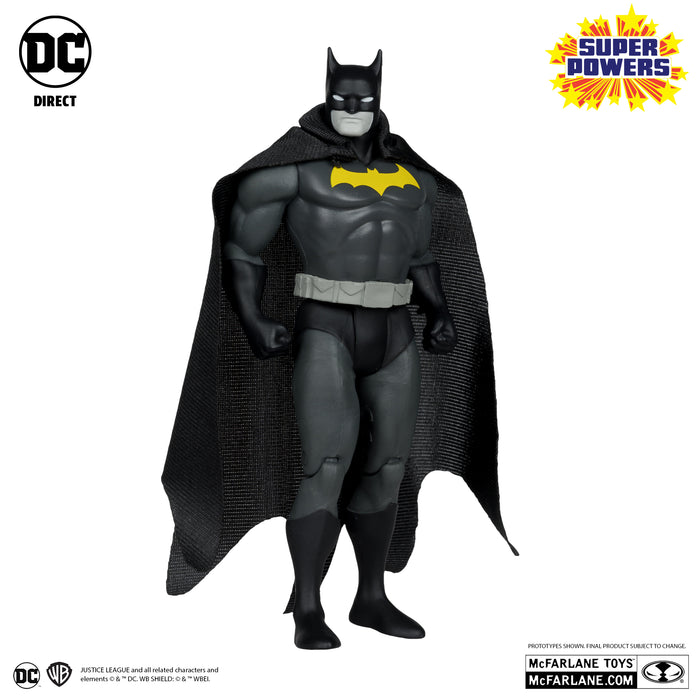 DC Super Powers SDCC Exclusive Gold Label Batman, Superman, & Wonder Woman 3-Pack (Black & White Accent)