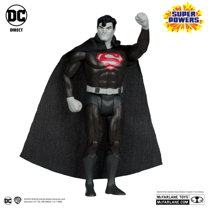 DC Super Powers SDCC Exclusive Gold Label Batman, Superman, & Wonder Woman 3-Pack (Black & White Accent)