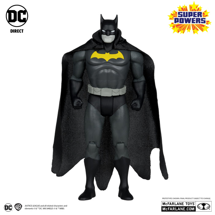 DC Super Powers SDCC Exclusive Gold Label Batman, Superman, & Wonder Woman 3-Pack (Black & White Accent)