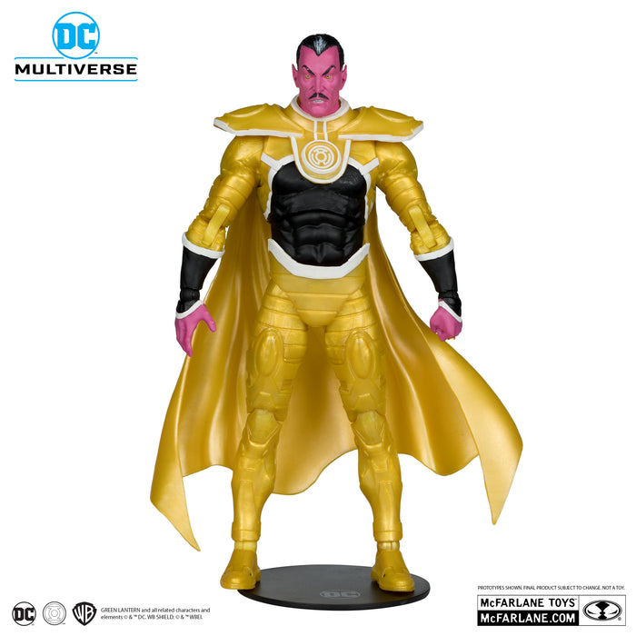 DC Multiverse Exclusive Gold Label Sinestro Parallax Armor