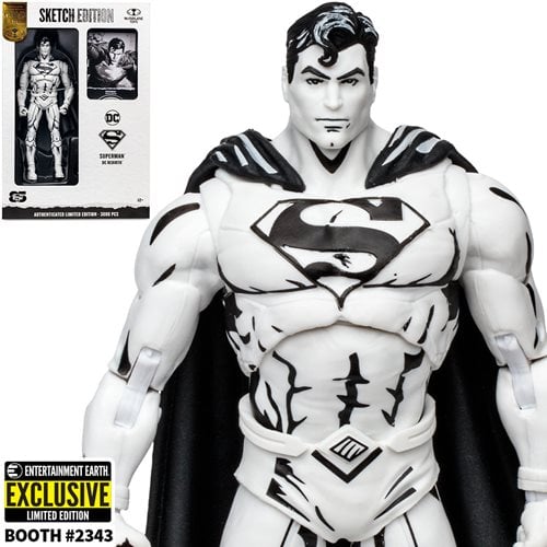 DC Multiverse Exclusive Gold Label Rebirth Superman (Sketch Edition)