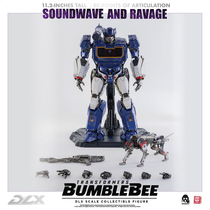 Transformers: Bumblebee DLX Scale Collectible Series Soundwave and Ravage