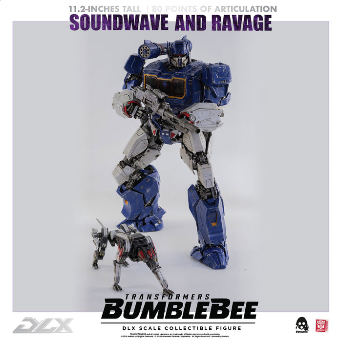 Transformers: Bumblebee DLX Scale Collectible Series Soundwave and Ravage