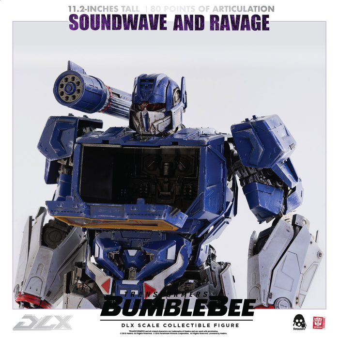 Transformers: Bumblebee DLX Scale Collectible Series Soundwave and Ravage