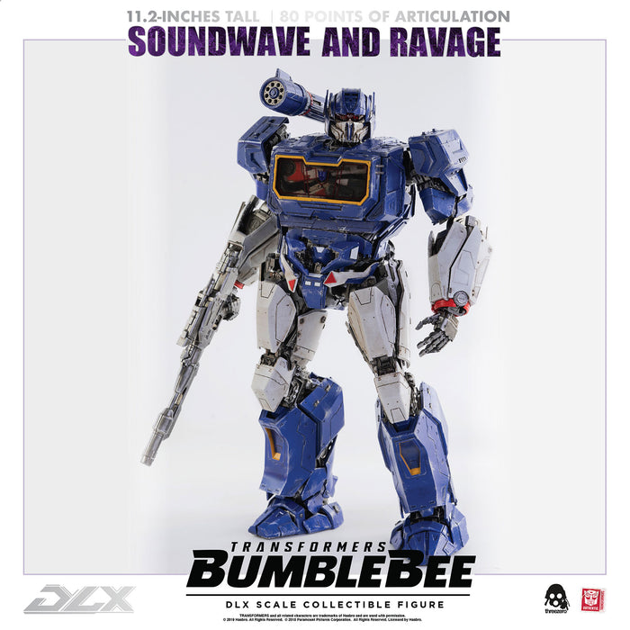 Transformers: Bumblebee DLX Scale Collectible Series Soundwave and Ravage