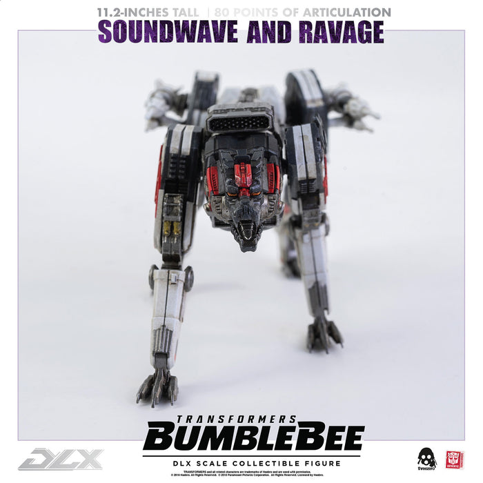 Transformers: Bumblebee DLX Scale Collectible Series Soundwave and Ravage