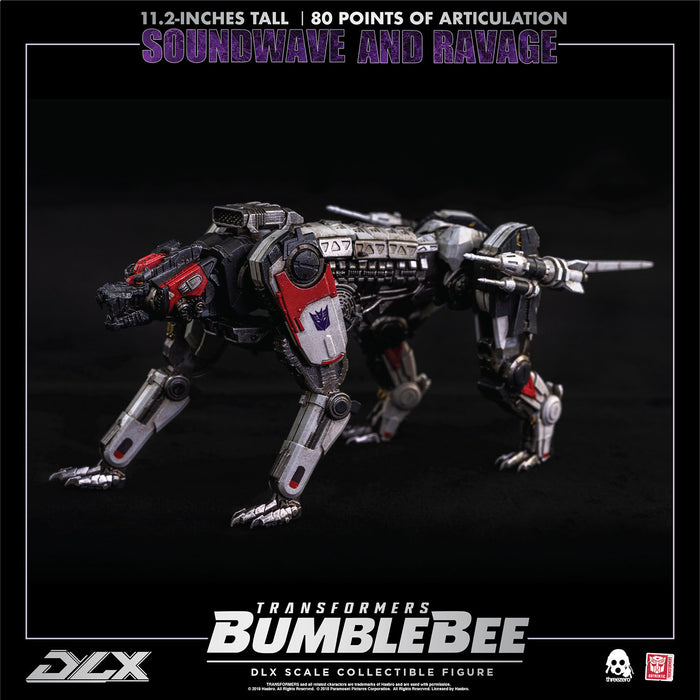 Transformers: Bumblebee DLX Scale Collectible Series Soundwave and Ravage