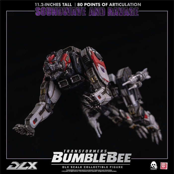 Transformers: Bumblebee DLX Scale Collectible Series Soundwave and Ravage