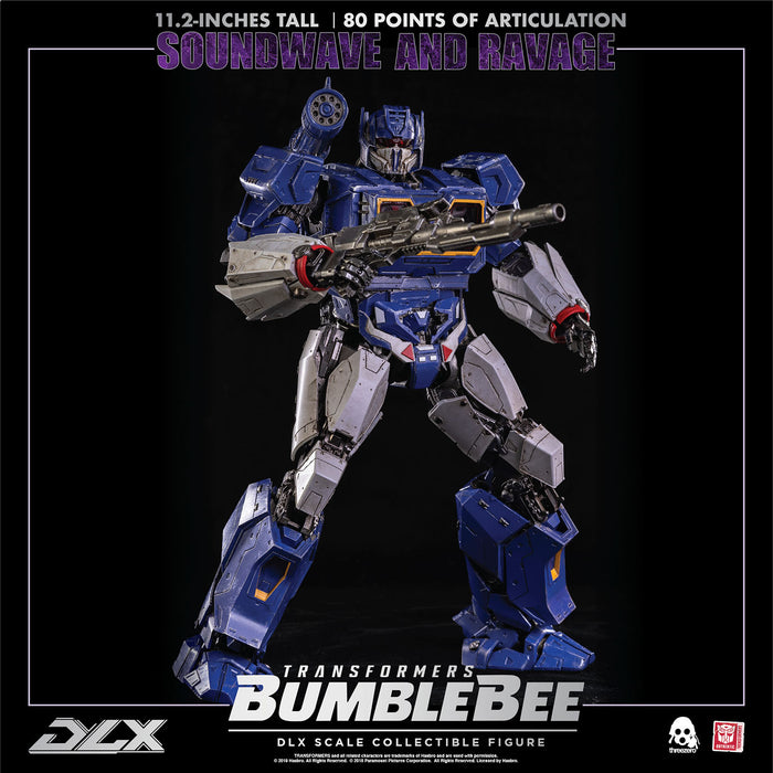 Transformers: Bumblebee DLX Scale Collectible Series Soundwave and Ravage