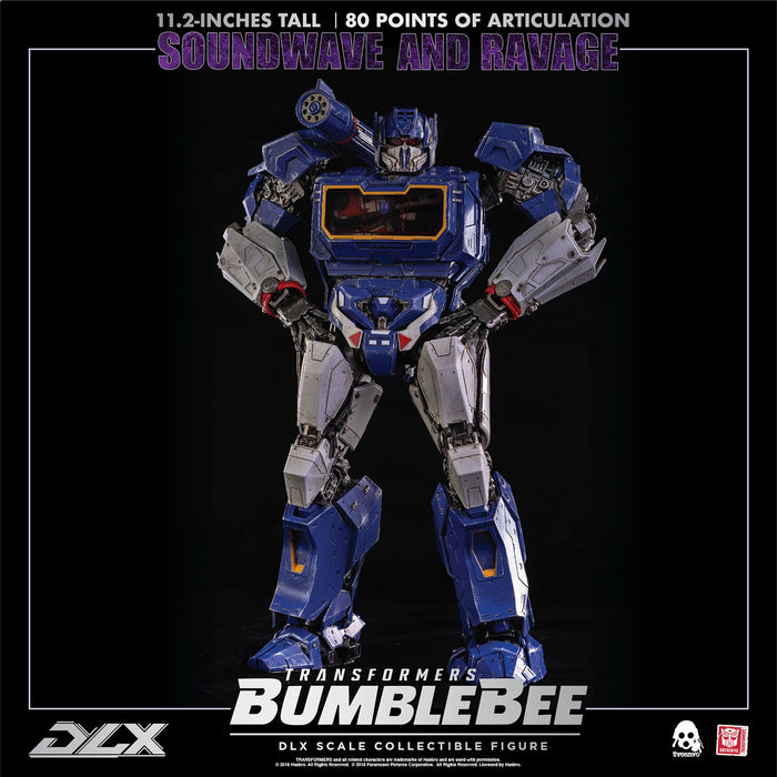 Transformers: Bumblebee DLX Scale Collectible Series Soundwave and Ravage