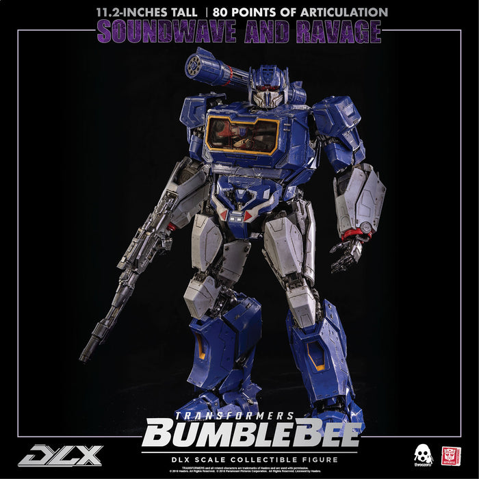 Transformers: Bumblebee DLX Scale Collectible Series Soundwave and Ravage