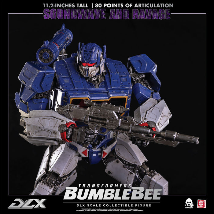 Transformers: Bumblebee DLX Scale Collectible Series Soundwave and Ravage