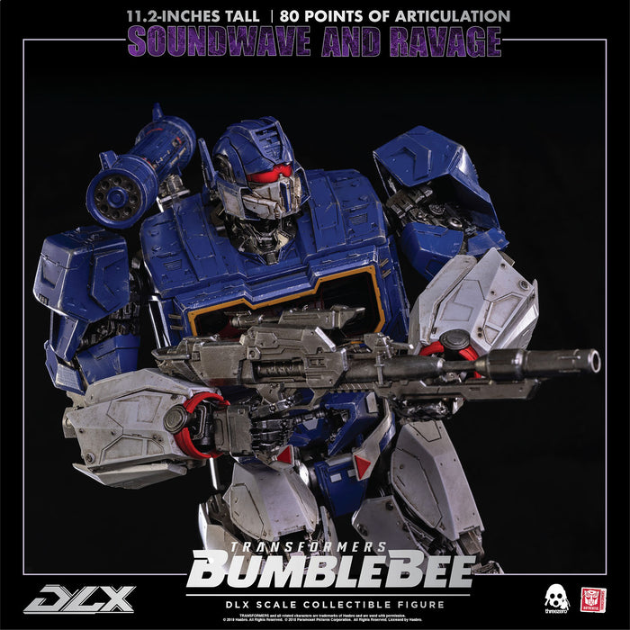 Transformers: Bumblebee DLX Scale Collectible Series Soundwave and Ravage