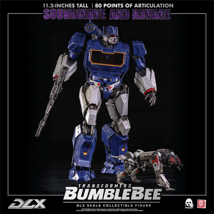 Transformers: Bumblebee DLX Scale Collectible Series Soundwave and Ravage